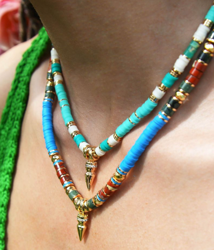 HIPANEMA - Collier Jaipur Bleu