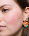 HYPNOCHIC - Boucles d'oreilles Palmier Rose