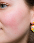 HYPNOCHIC - Boucles d'oreilles Peace Turquoise