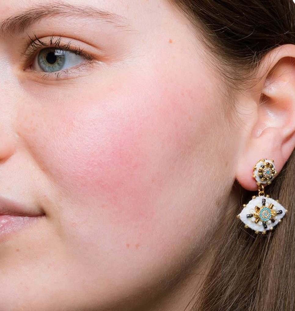 HYPNOCHIC - Boucles d'oreilles Eyes Parme