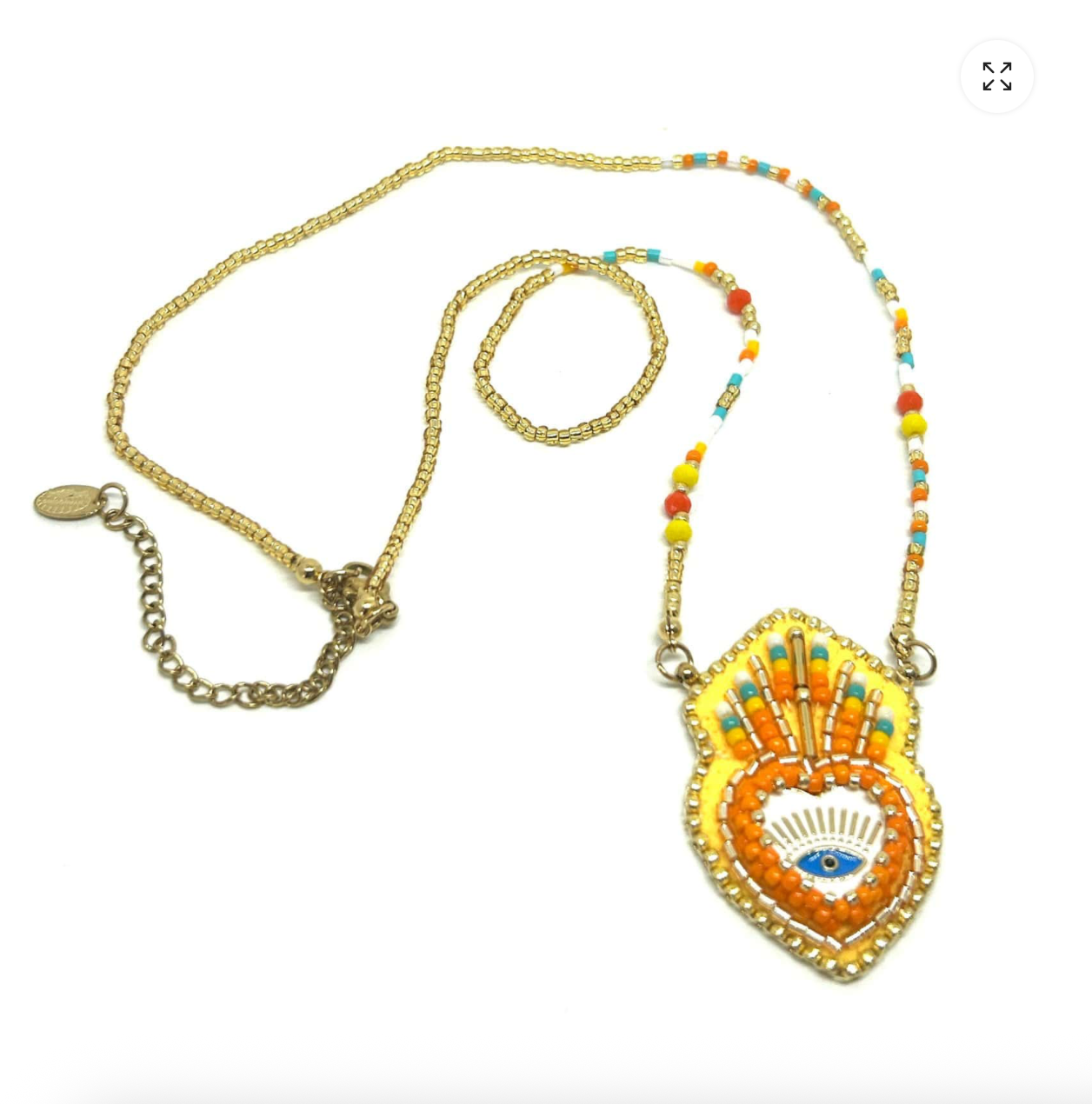 HYPNOCHIC - Collier Julia Jaune