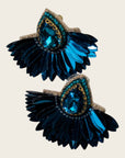 MAISON PERNILLE - Boucles d'oreilles - Arya Bleu