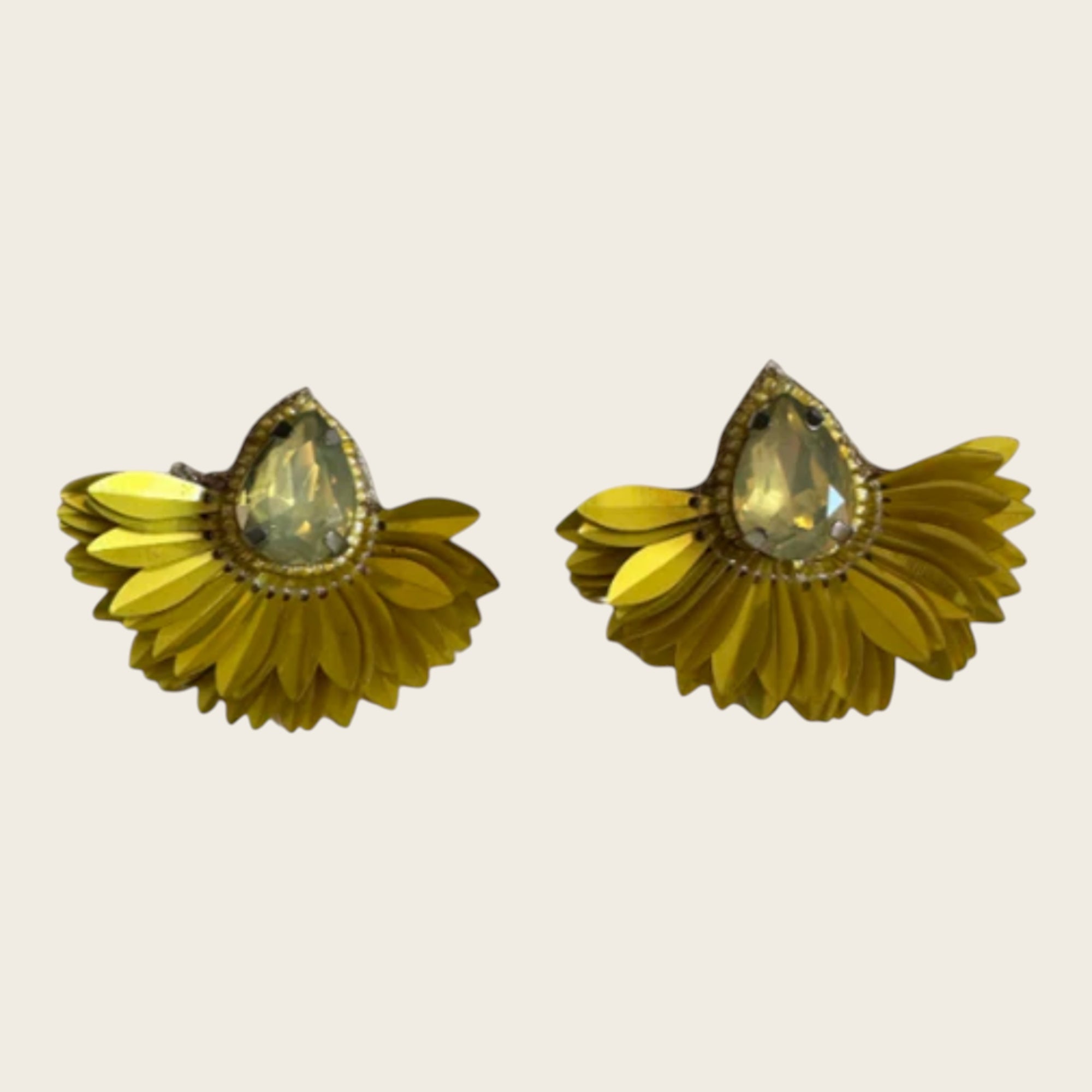 MAISON PERNILLE - Boucles d'oreilles - Arya Jaune