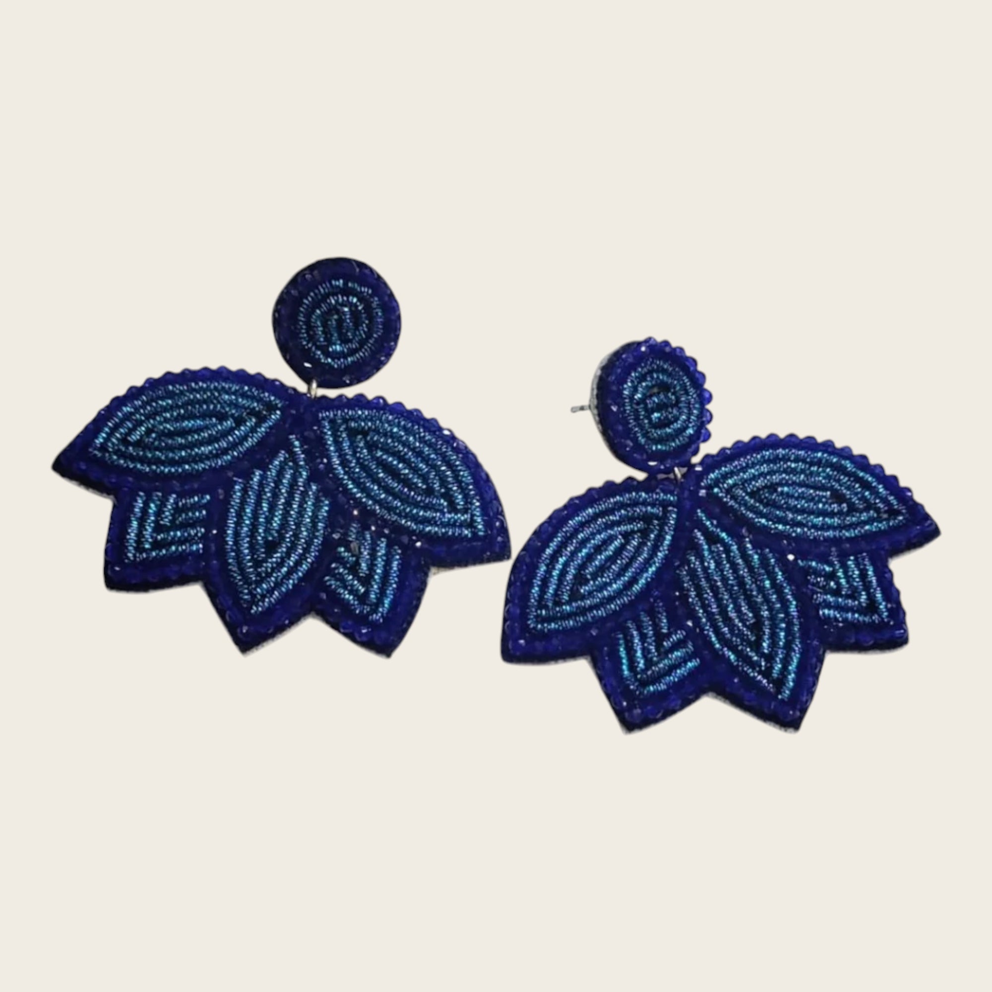 MAISON PERNILLE - Boucles d'oreilles - Joséphine Bleu