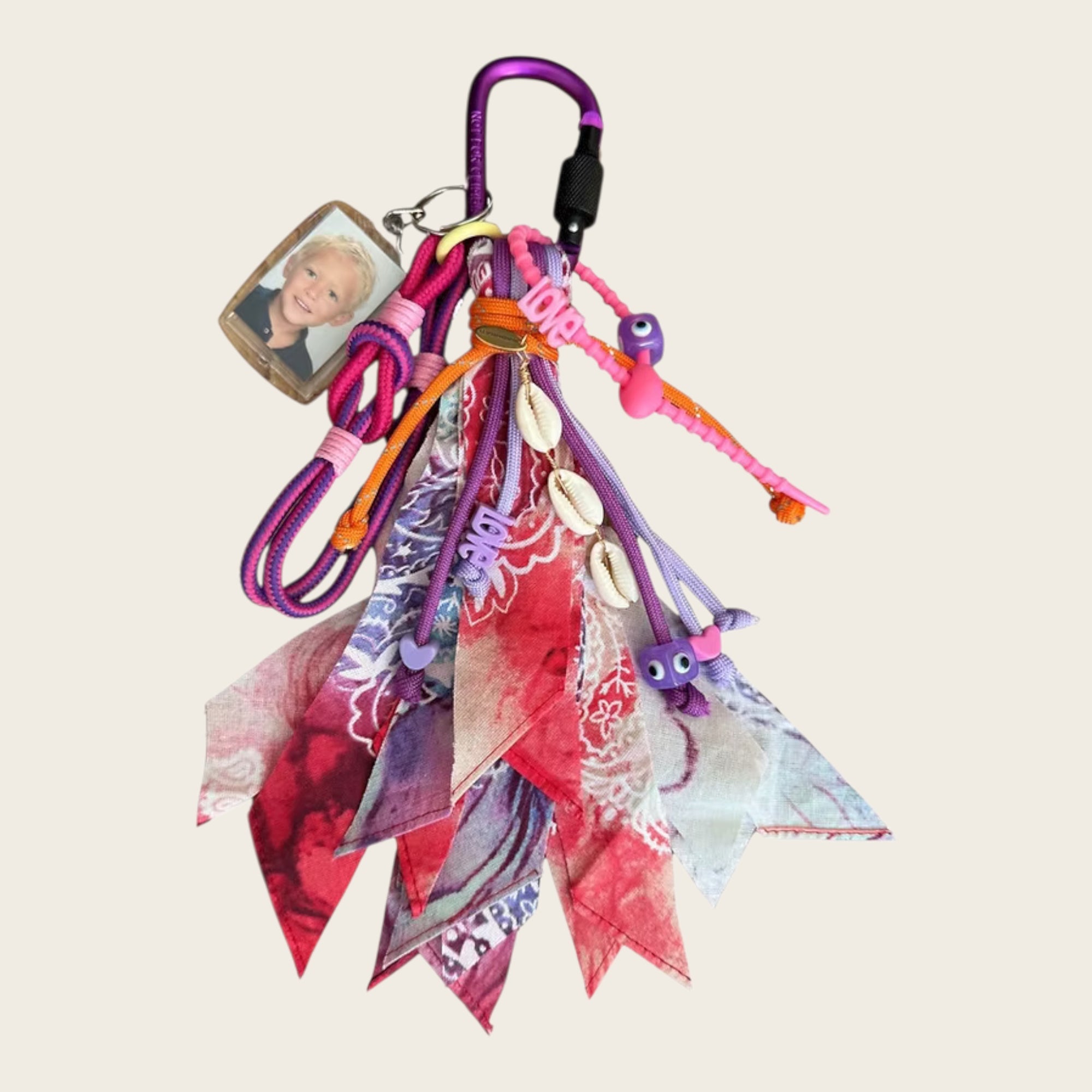 BADHNATI - Bijoux de sac Rose