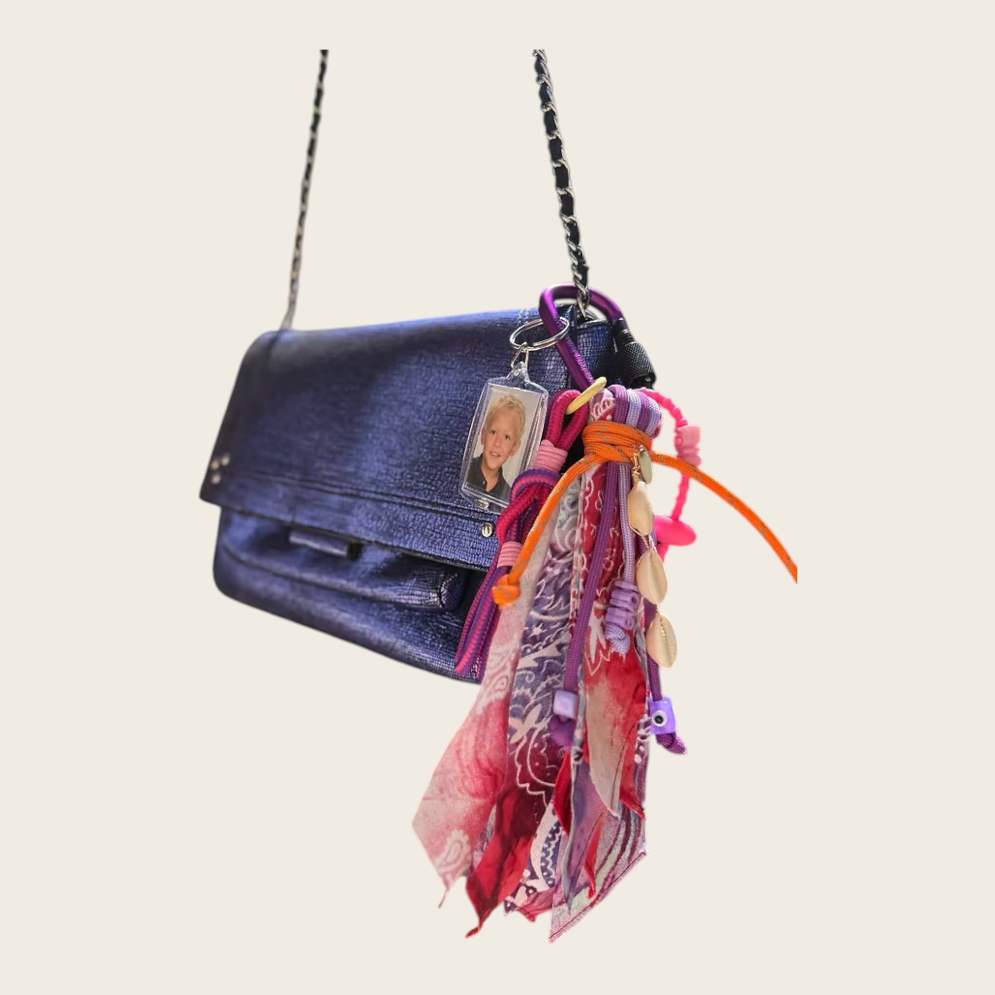 BADHNATI - Bijoux de sac Rose