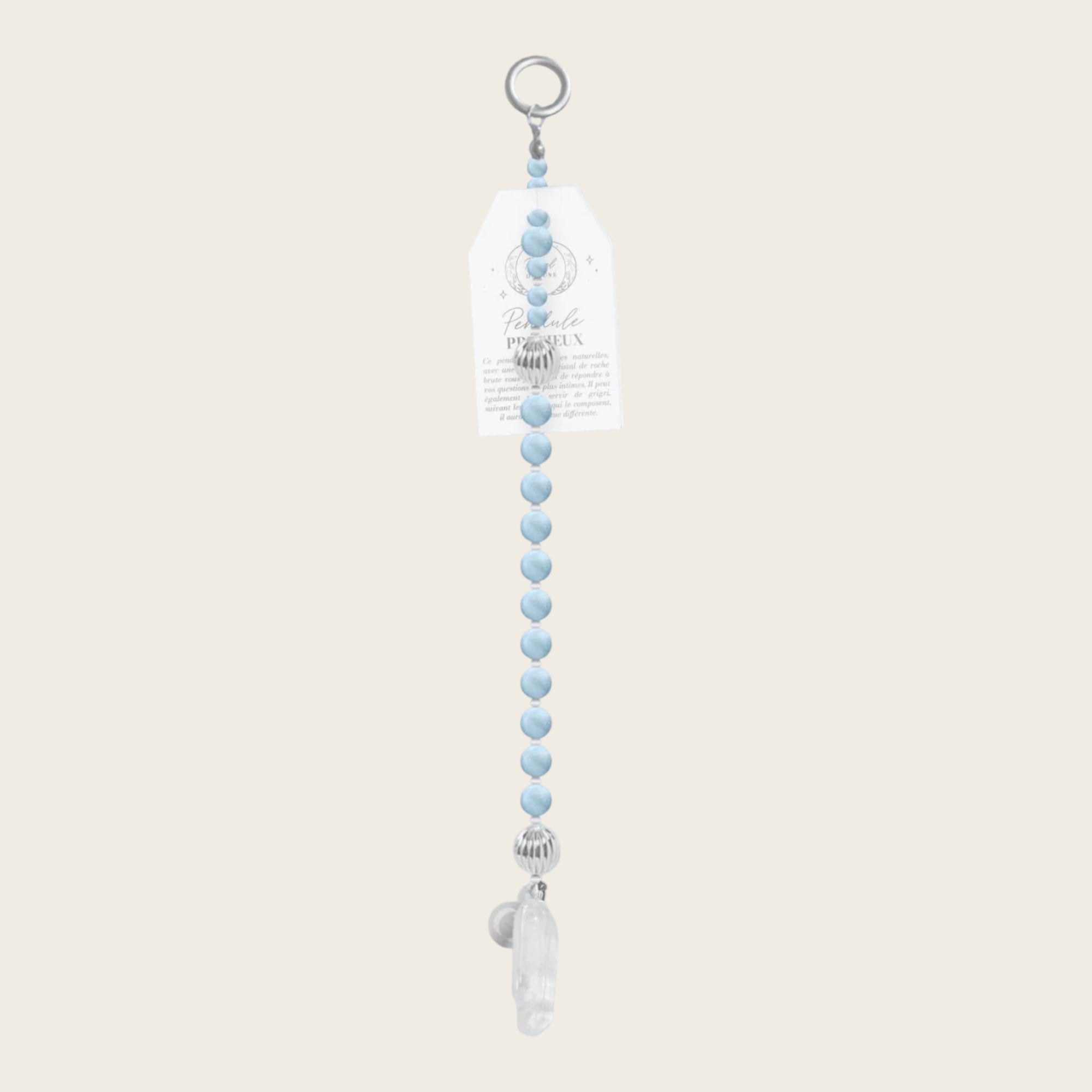 RITUEL DE LUNE - Pendule précieux - Aigue Marine