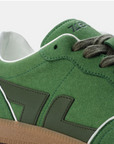 ZETA - DELTA GREEN - Basket VINTAGE et durable en suède vegan -