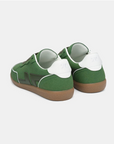 ZETA - DELTA GREEN - Basket VINTAGE et durable en suède vegan -