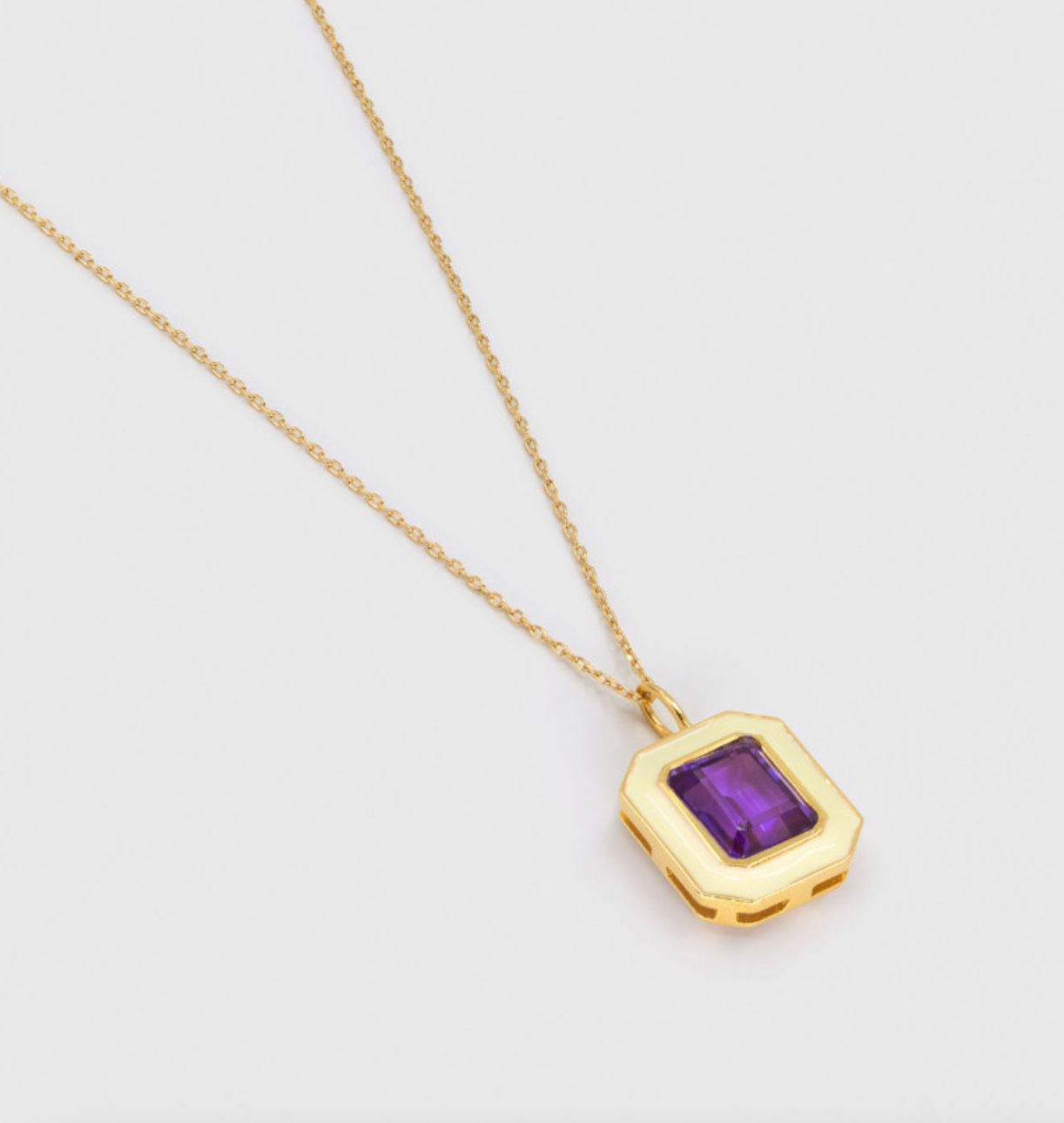 UNE A UNE - Collier COPA AMETHYSTE
