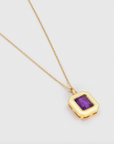 UNE A UNE - Collier COPA AMETHYSTE