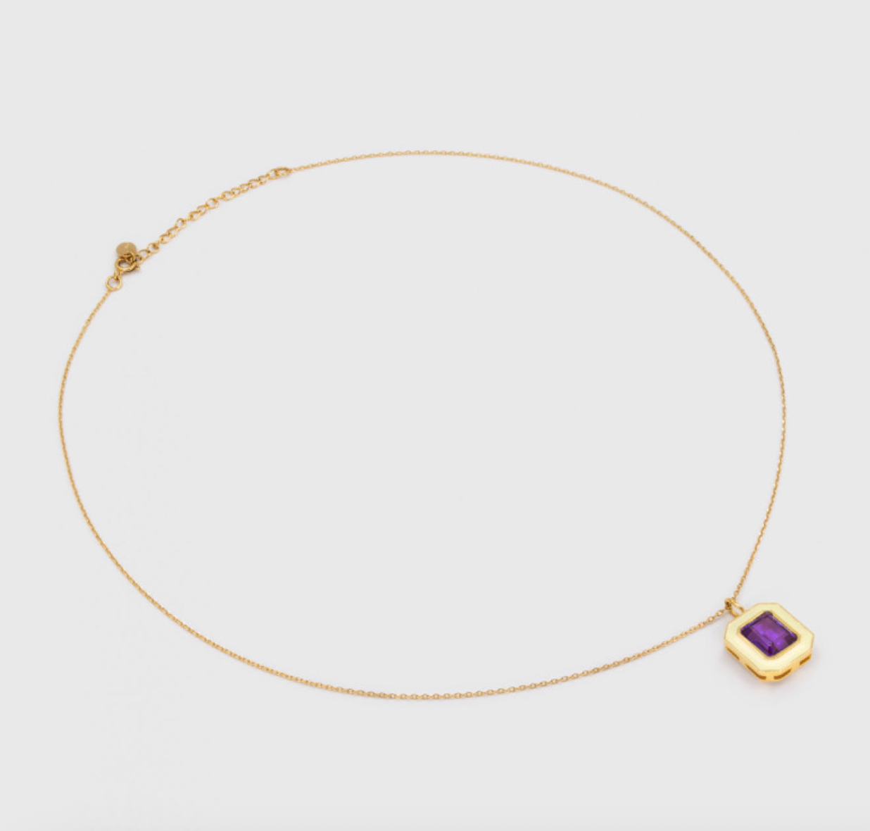 UNE A UNE - Collier COPA AMETHYSTE