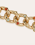 GAS BIJOUX - Collier MITSI doré à l'or fin - Cornaline- Perle d'eau douce et Amazonite