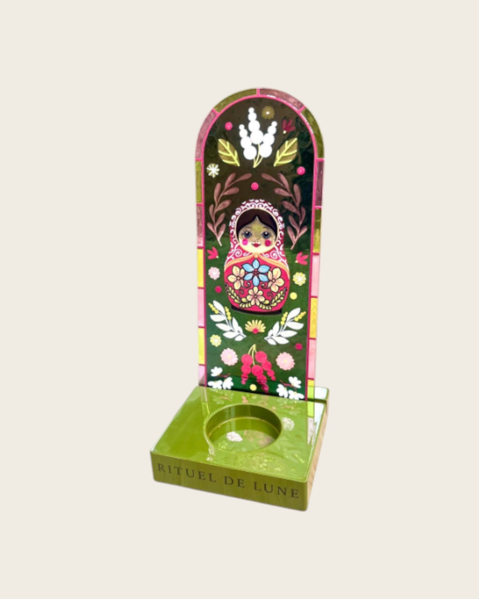 RITUEL DE LUNE - Vitraux Autel intention Poupée Russe pour la prospérité