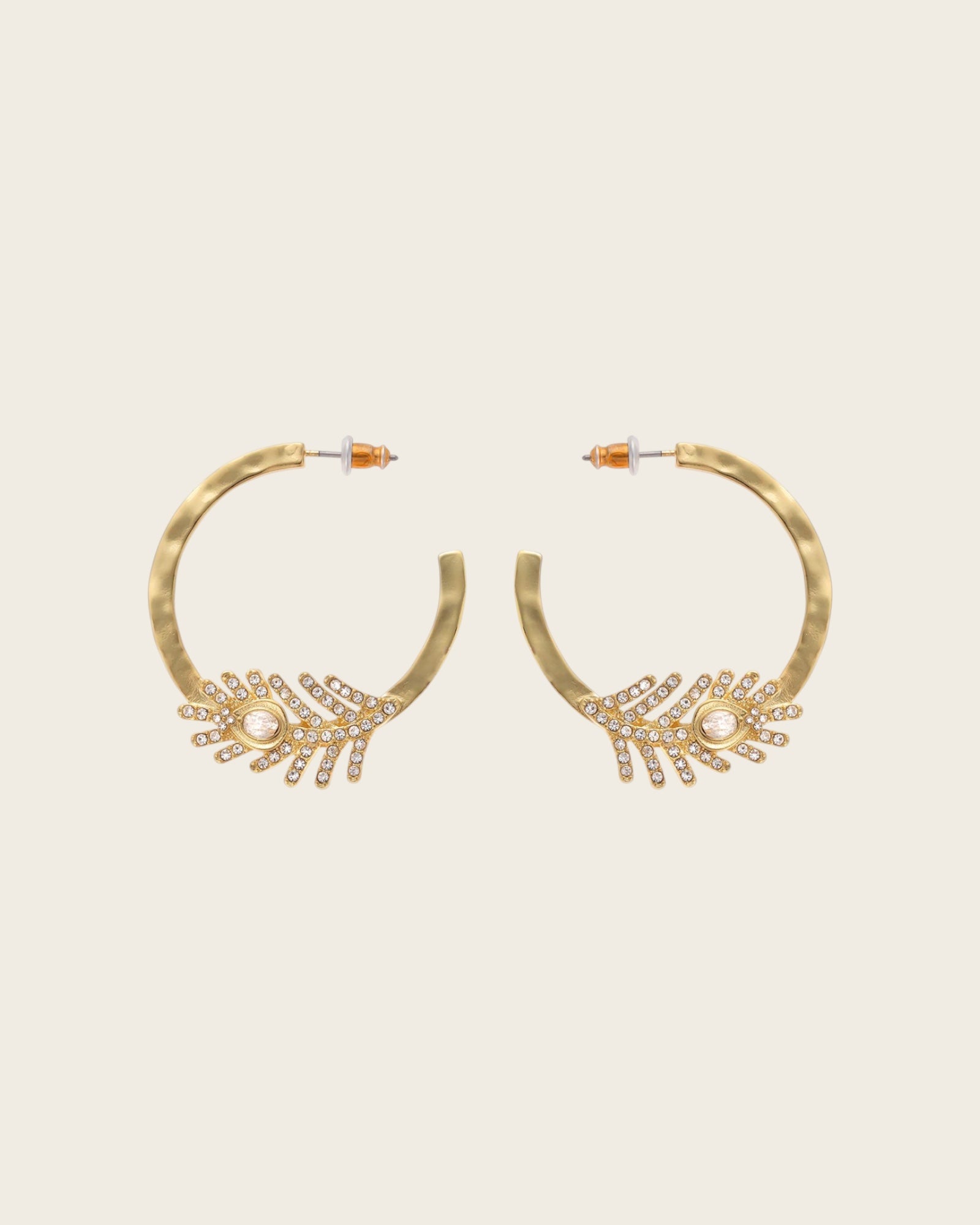 HIPANEMA - Boucles d'oreilles Carmelle Blanc