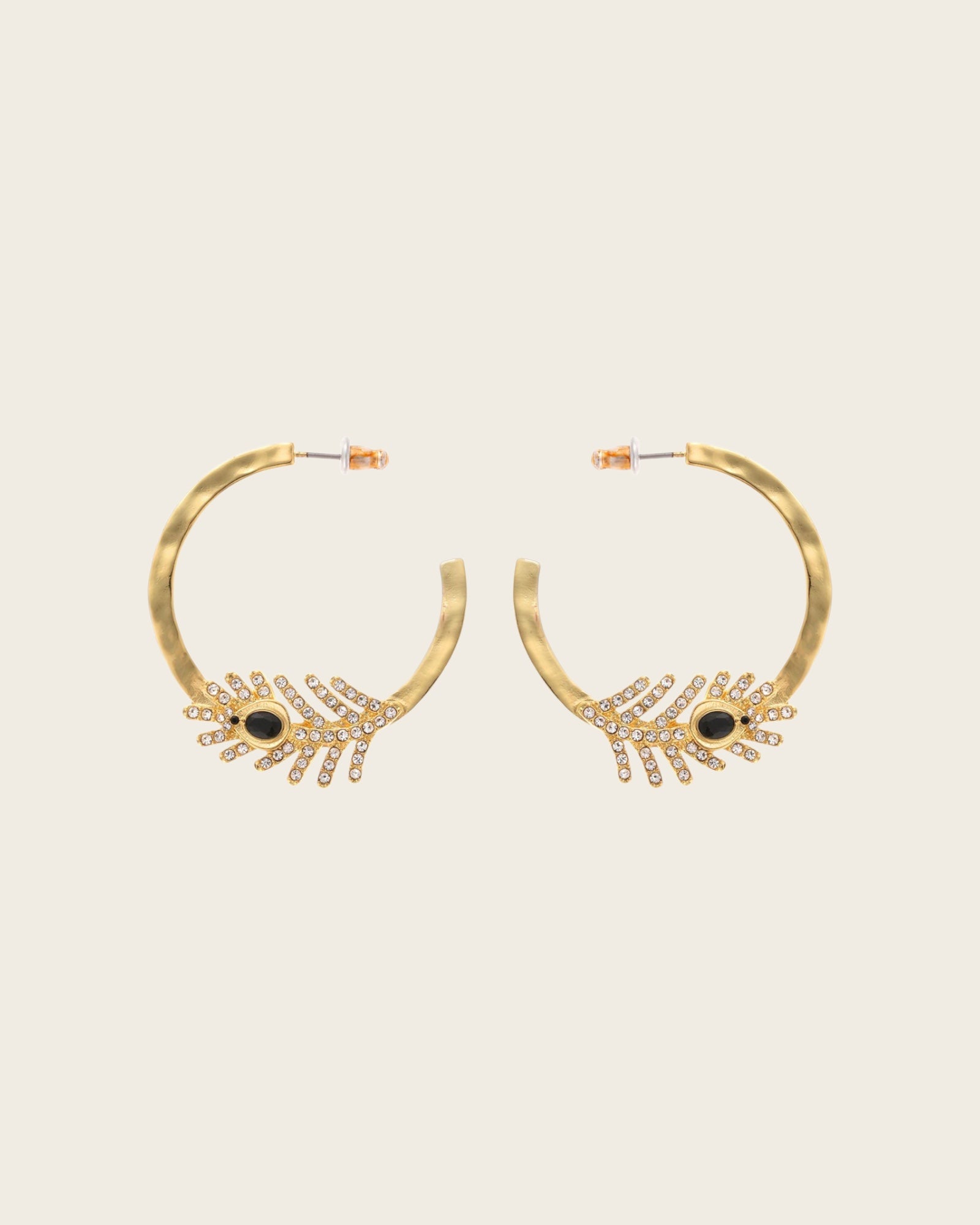HIPANEMA - Boucles d'oreilles Carmelle Noir