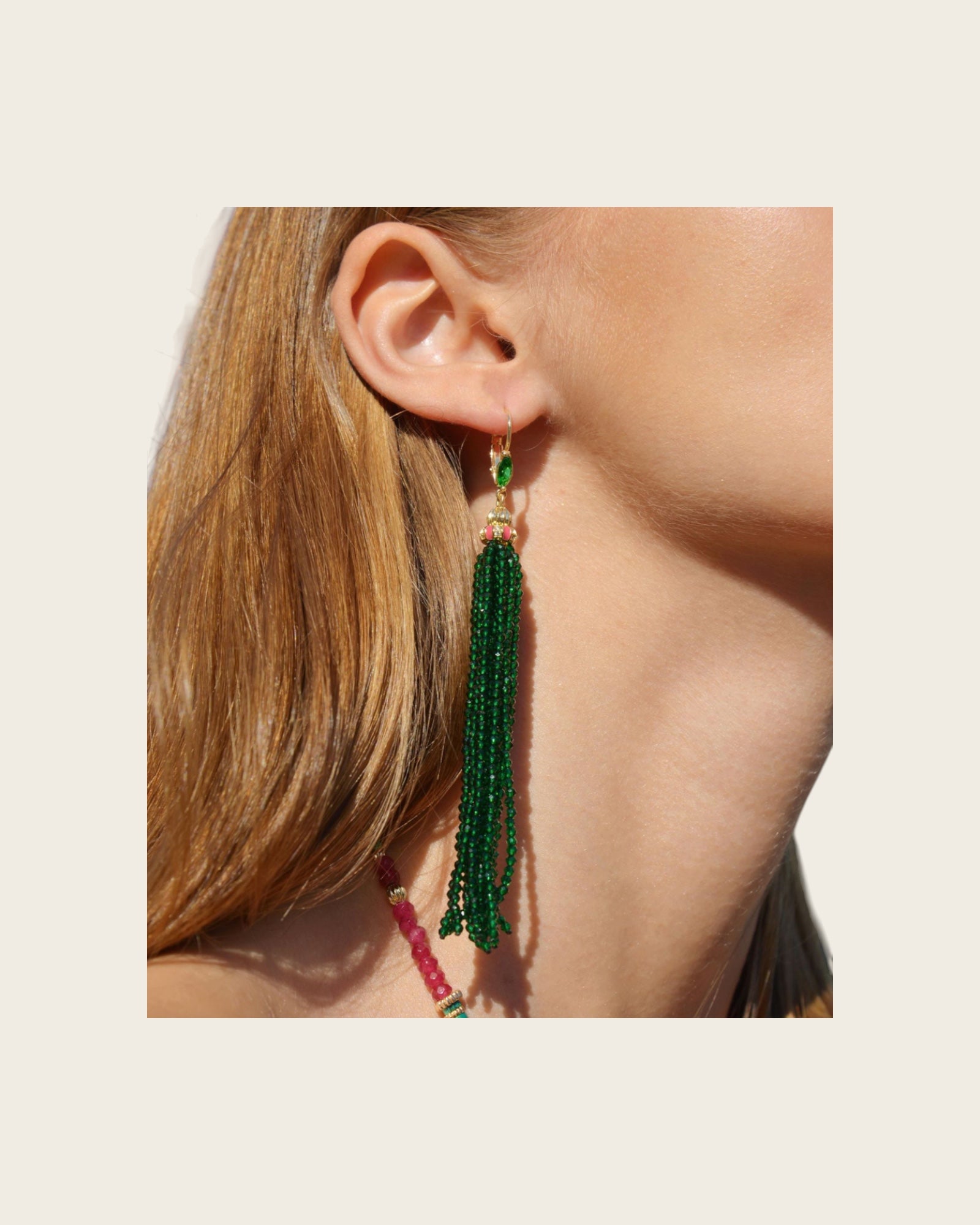 HIPANEMA - Boucles d'oreilles Kerry Noir