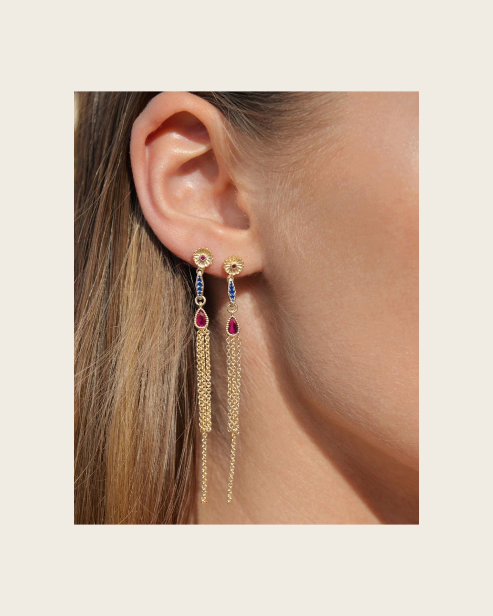 HIPANEMA - Boucles d'oreilles Dorama