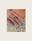 HIPANEMA - Bague Verano noir