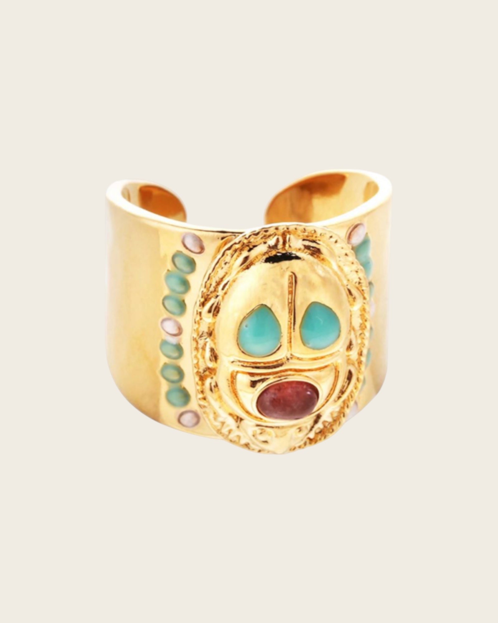 HIPANEMA - Bague Trezor Turquoise