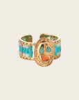 HIPANEMA - Bague Nyle Turquoise