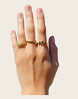 HIPANEMA - Bague Jacinta Emeraude