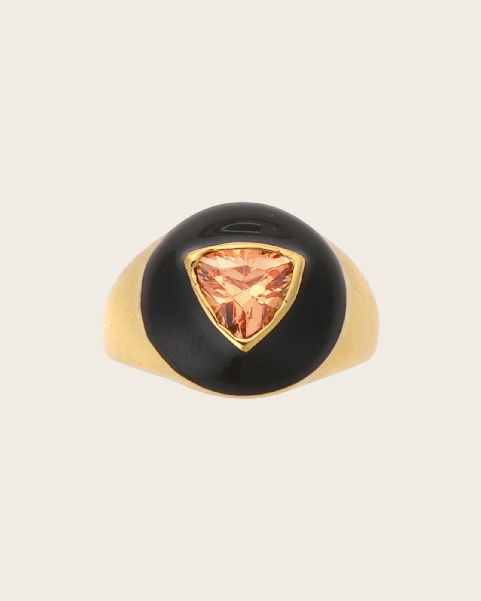 HIPANEMA - Bague Chana Noir