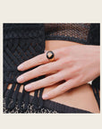 HIPANEMA - Bague Chana Noir