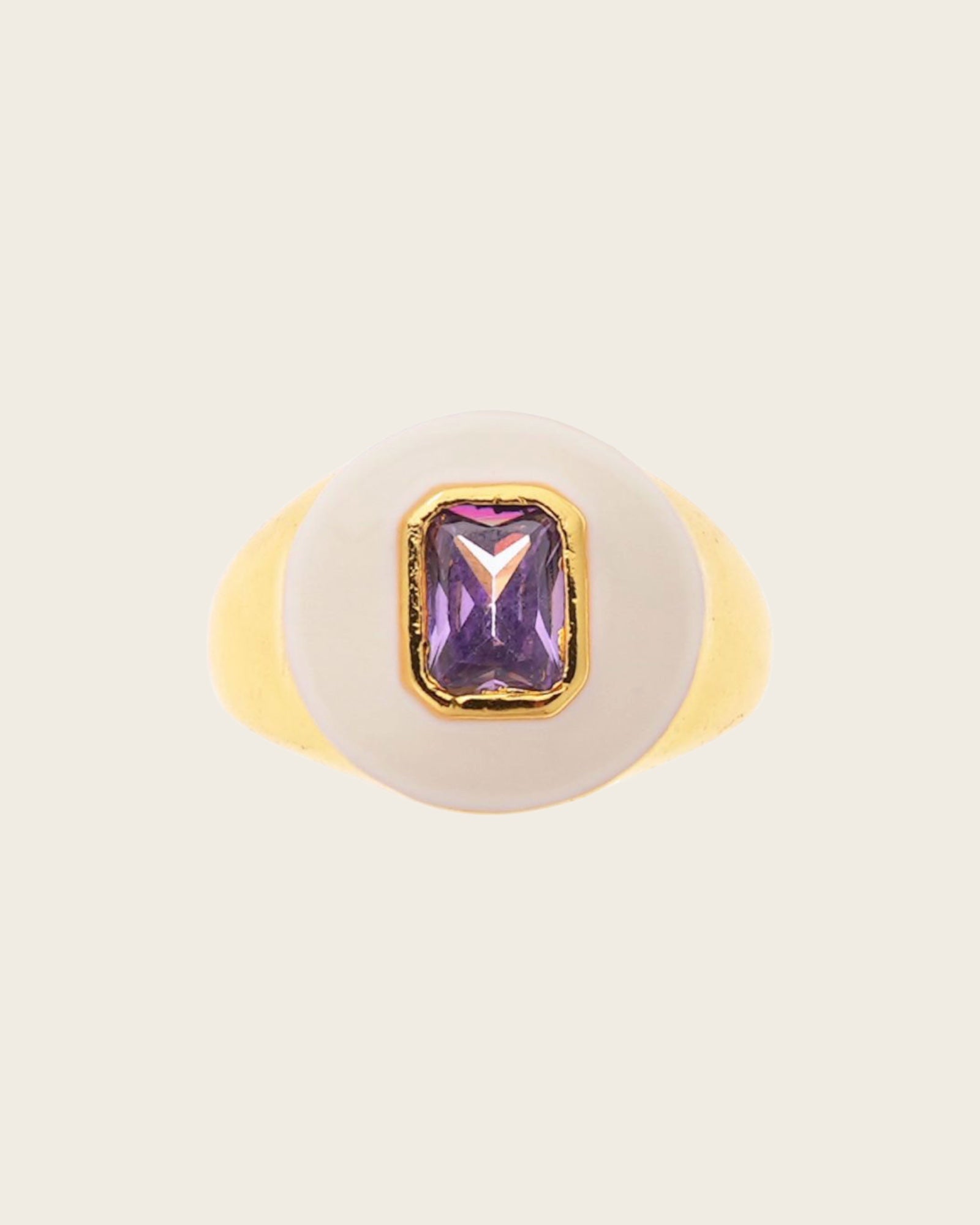 HIPANEMA - Bague Chana Blanc