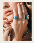 HIPANEMA - Bague Chana Turquoise
