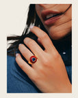 HIPANEMA - Bague Chana Rubis