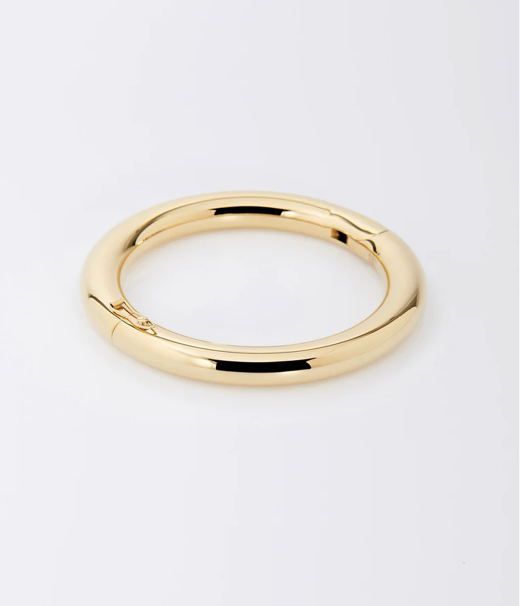 ZAG BJOUX - Bracelet jonc CARLINE acier doré