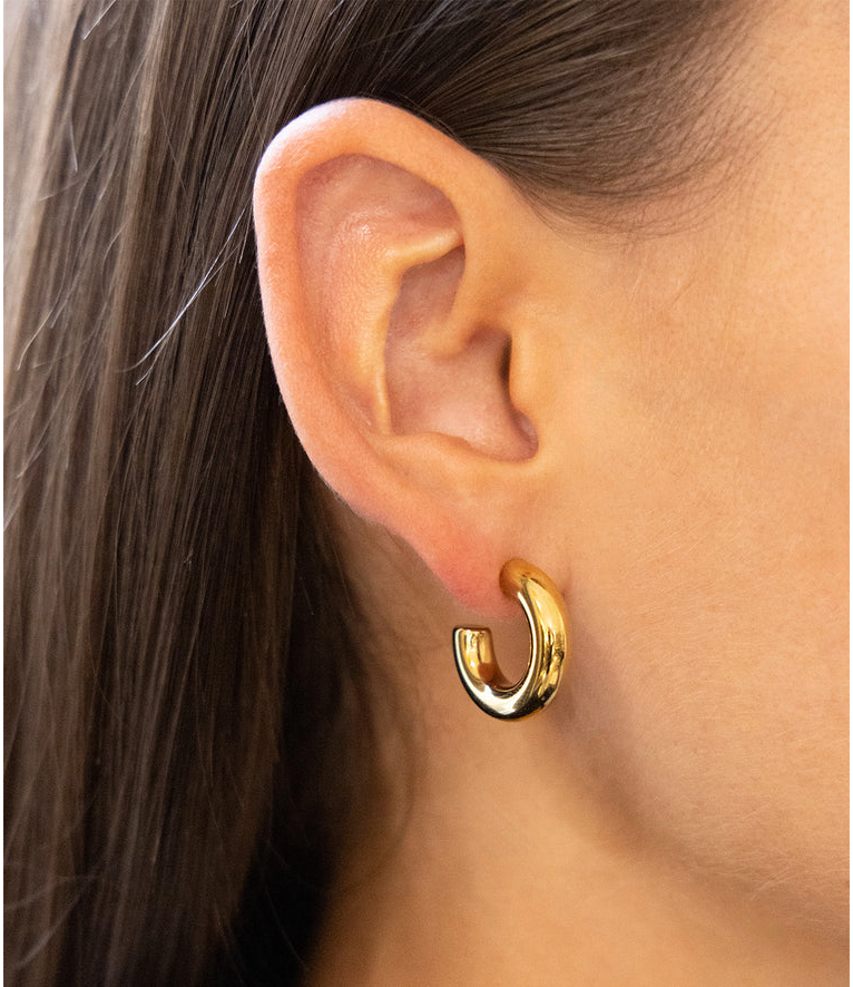 ZAG BIJOUX - Boucles d'oreilles JEANNE acier argenté