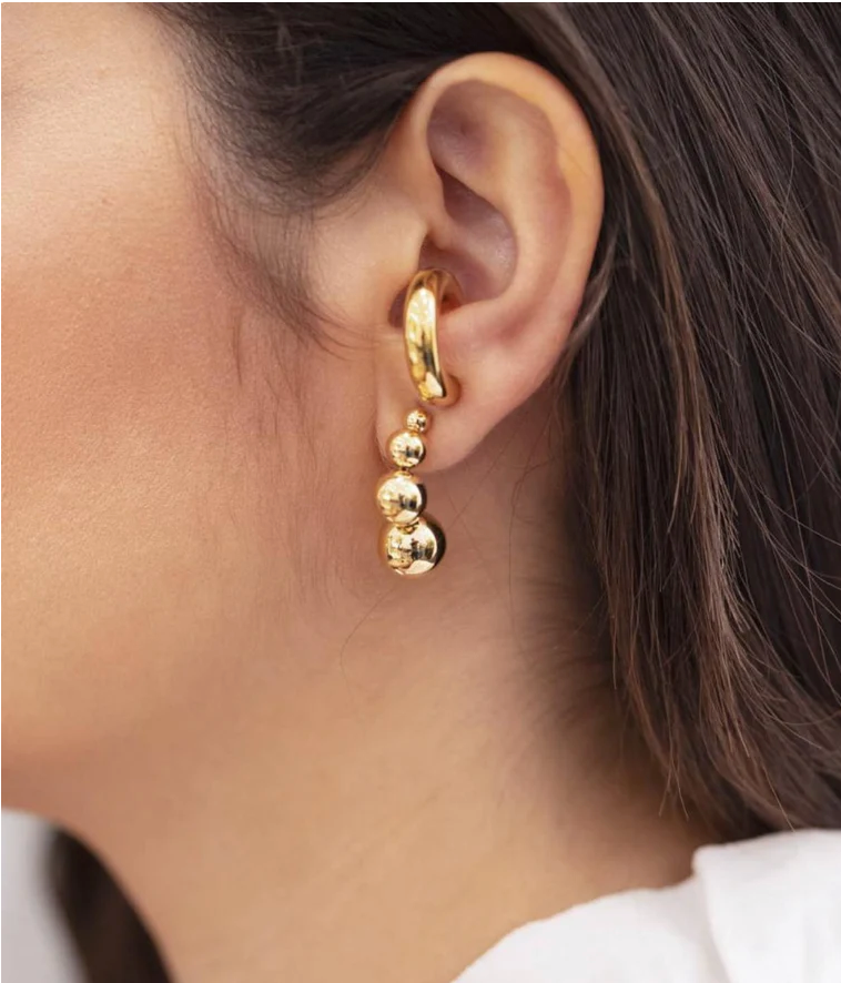 ZAG BIJOUX - Boucles d'oreilles JEANNE acier argenté