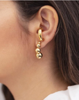 ZAG BIJOUX - Boucles d'oreilles JEANNE acier argenté
