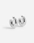 ZAG BIJOUX - Boucles d'oreilles CHANTAL acier argenté
