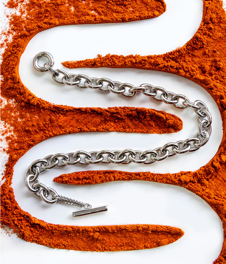 ZAG BIJOUX - Collier ECUME acier argenté