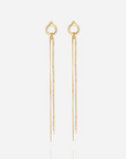 ZAG BIJOUX - Boucles d'oreilles HARUI acier doré