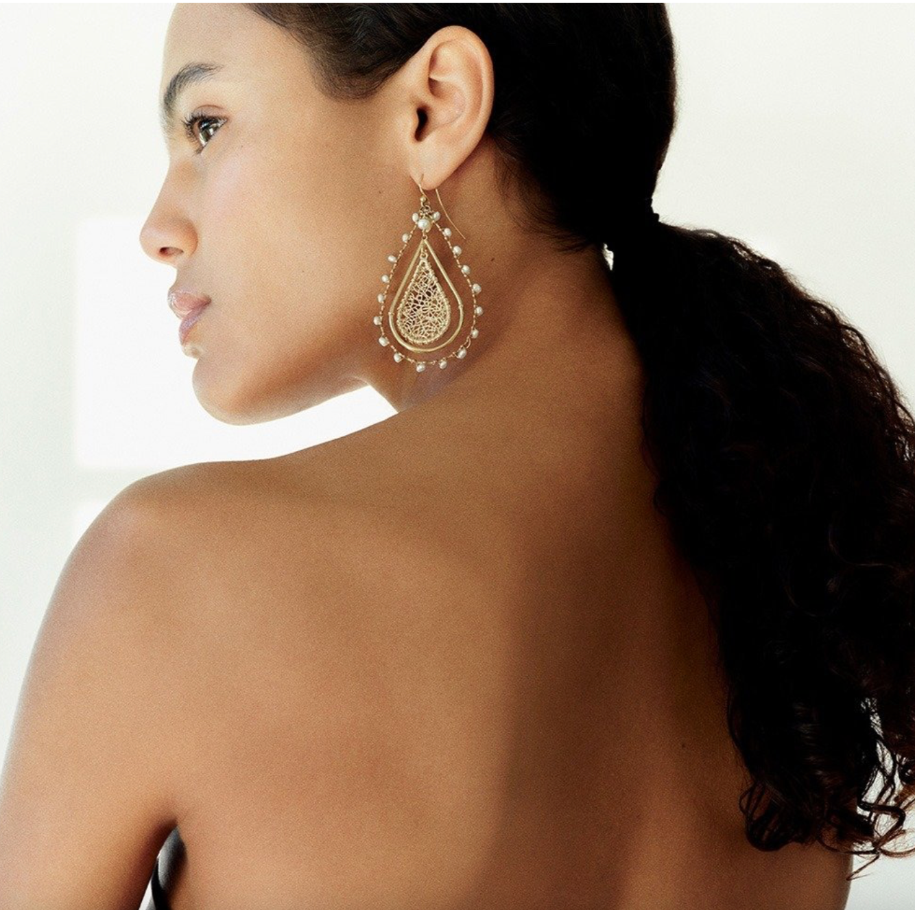 GAS BIJOUX - Boucles d'oreilles ORPHIA petit modèle dorées à l'or fin