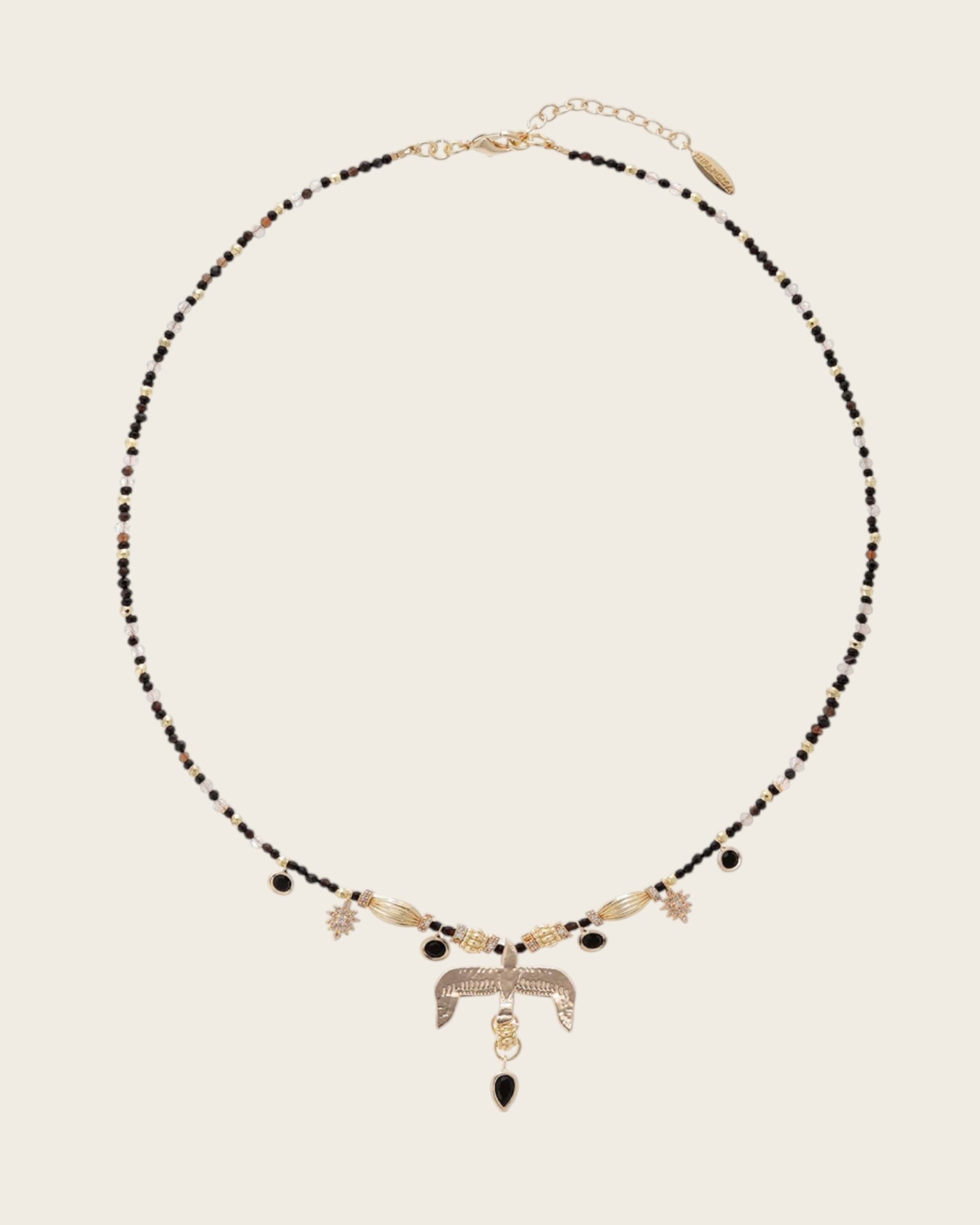 HIPANEMA - Collier Gallica Noir