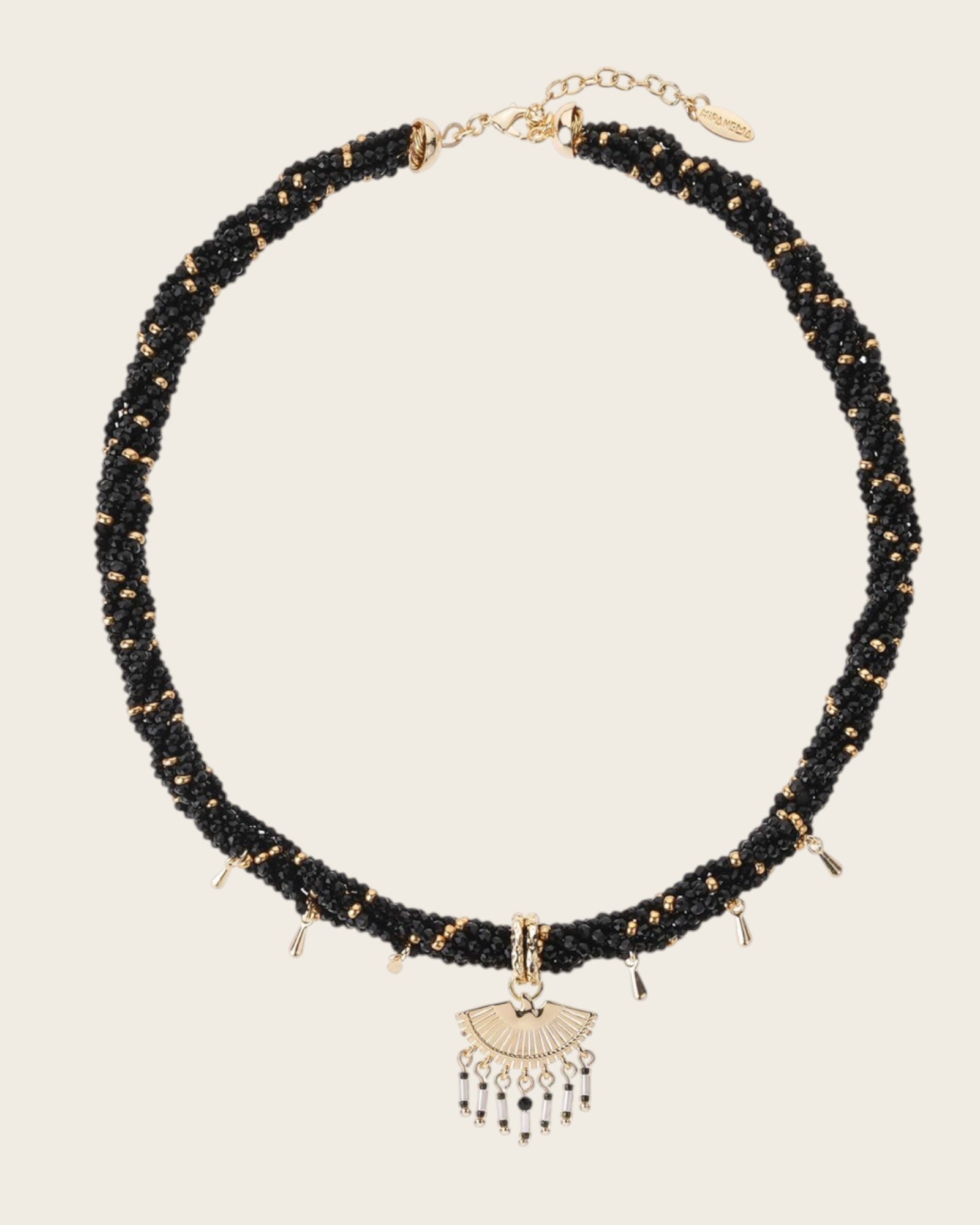 HIPANEMA - Collier Bilkis Noir