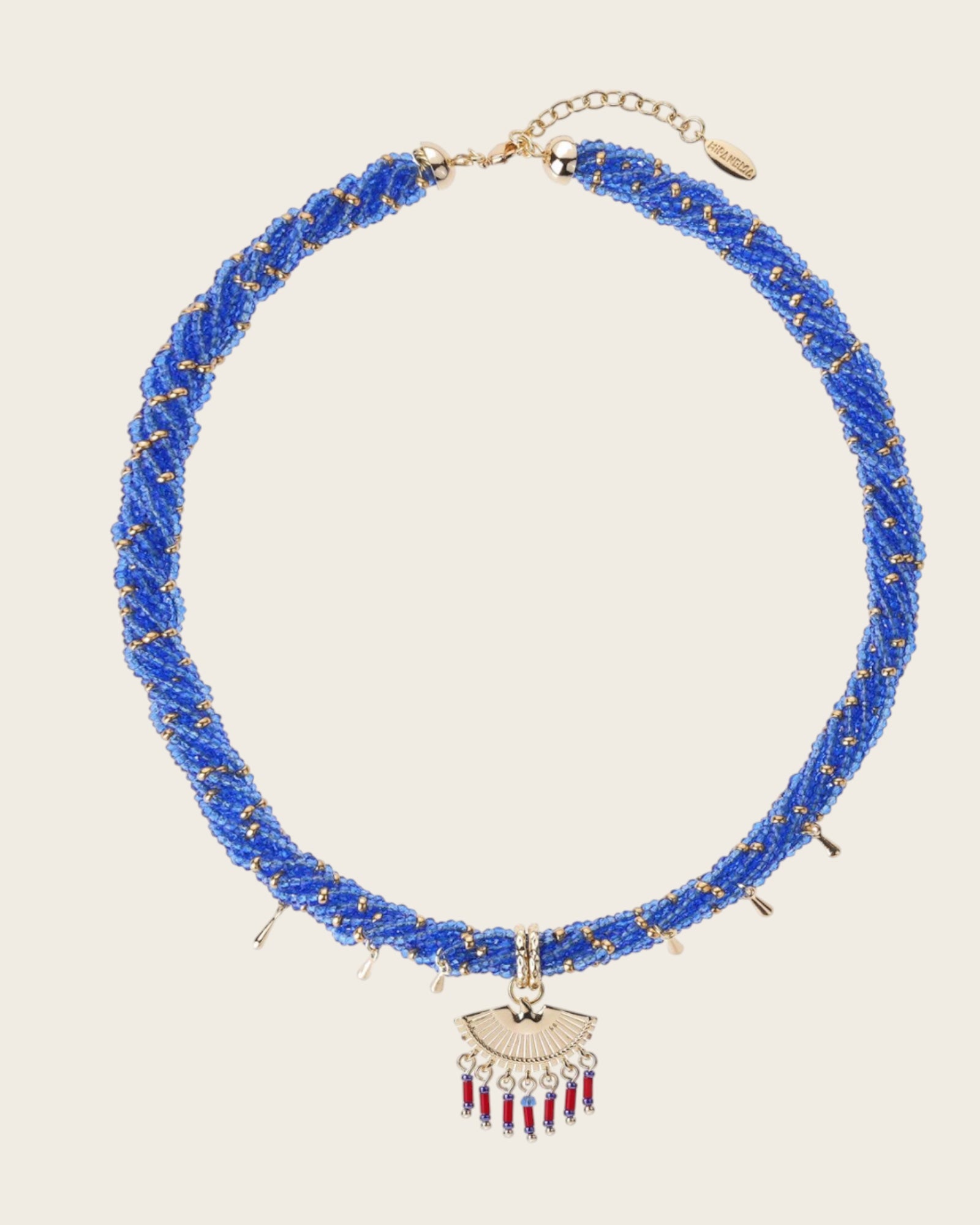 HIPANEMA - Collier Bilkis Bleu