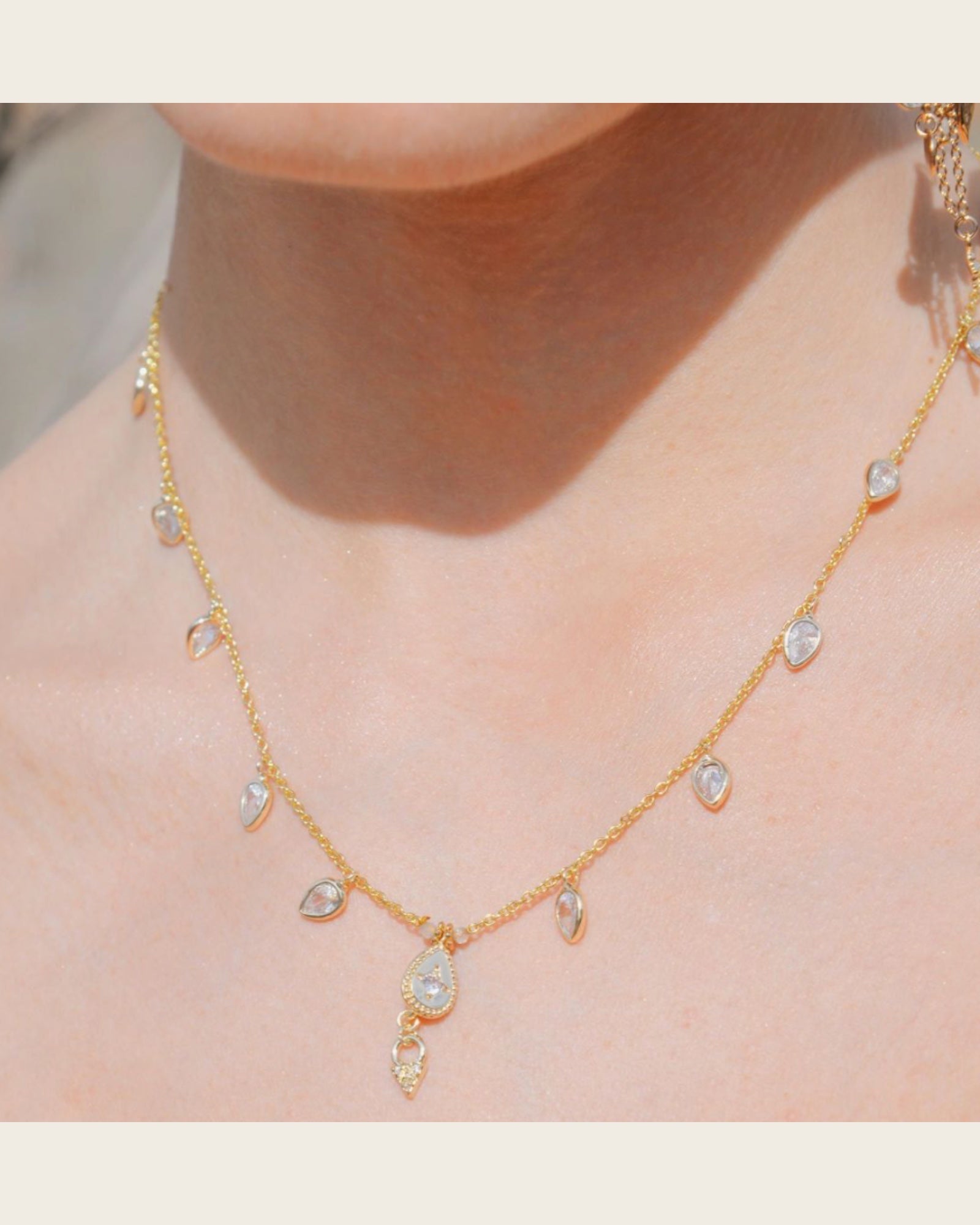HIPANEMA - Collier Brandi Blanc