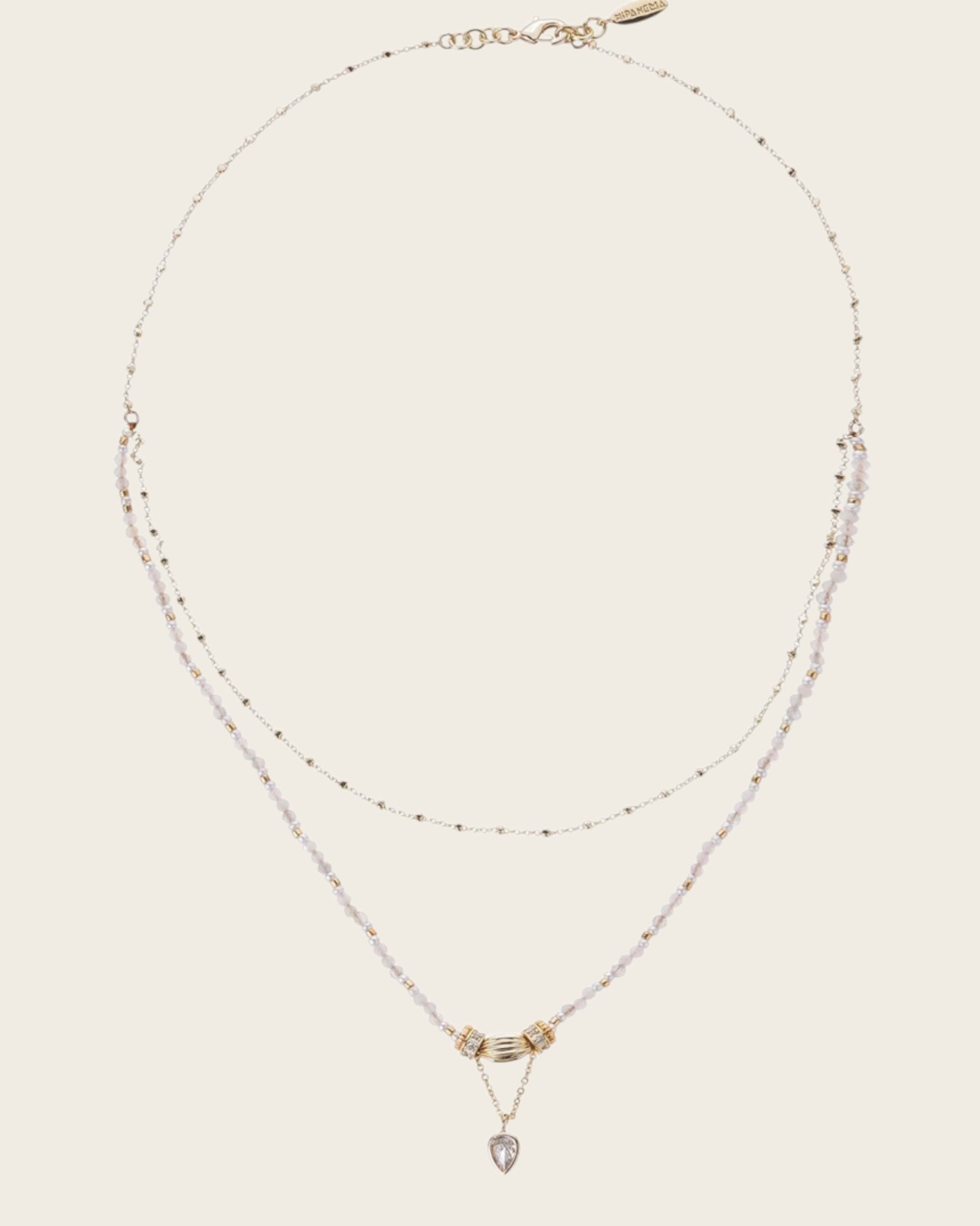 HIPANEMA - Collier Talena Blanc