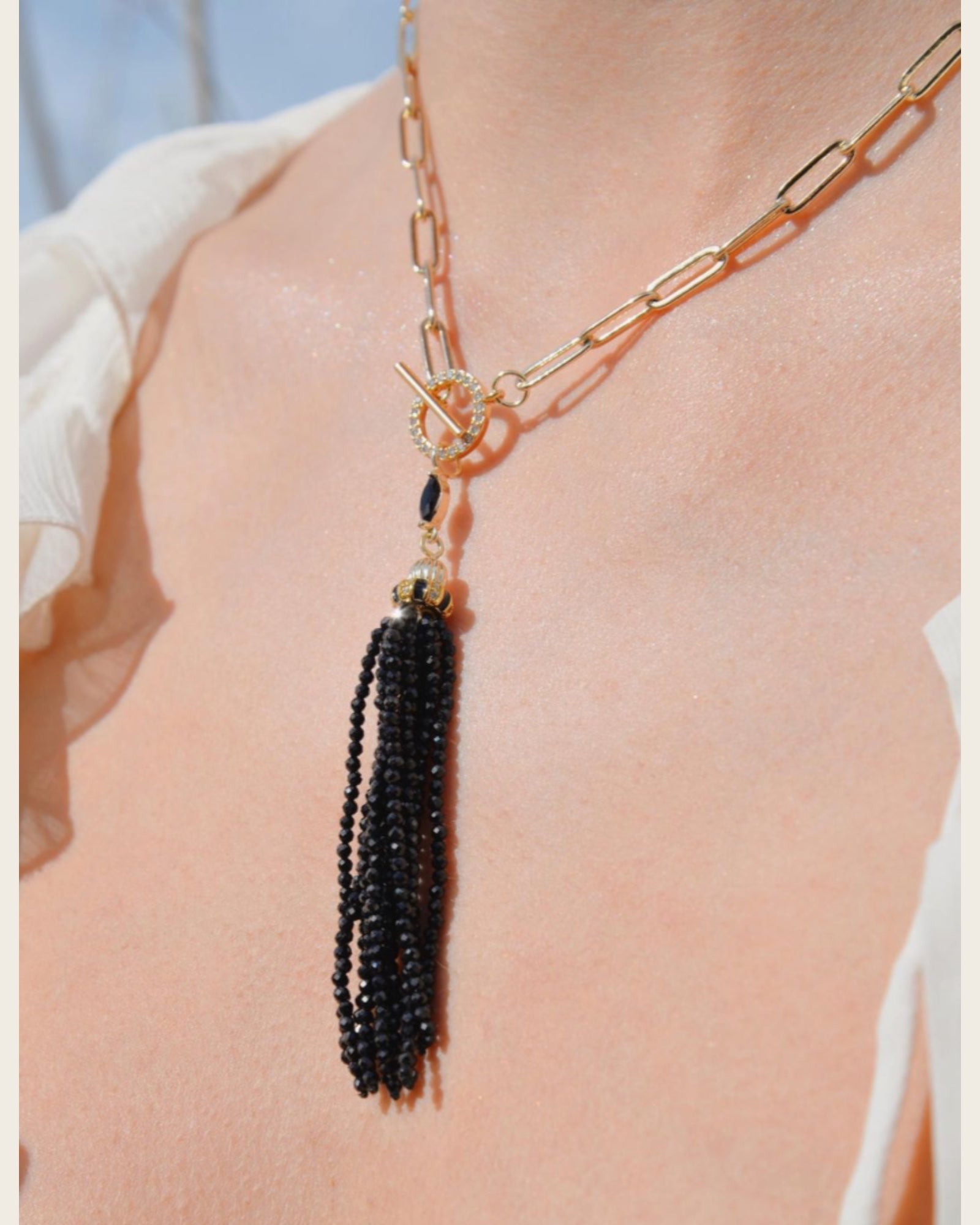 HIPANEMA - Collier Mila Noir