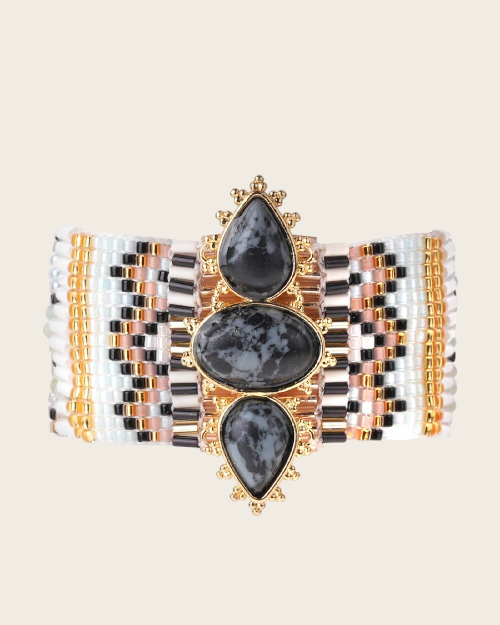 HIPANEMA - Bracelet Noliti Noir