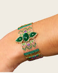 HIPANEMA - Bracelet Noliti Emeraude