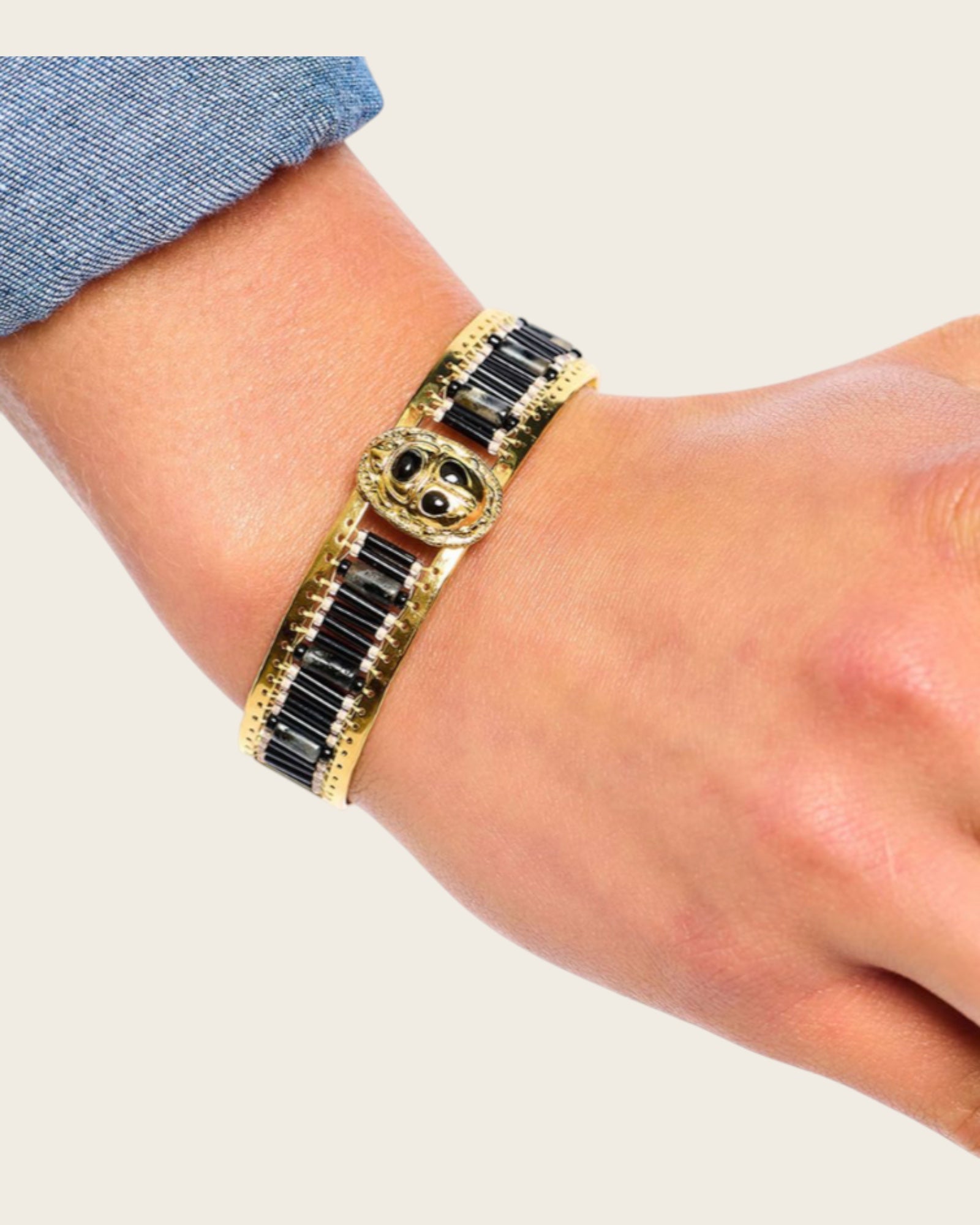 HIPANEMA - Bracelet Kayanne Noir