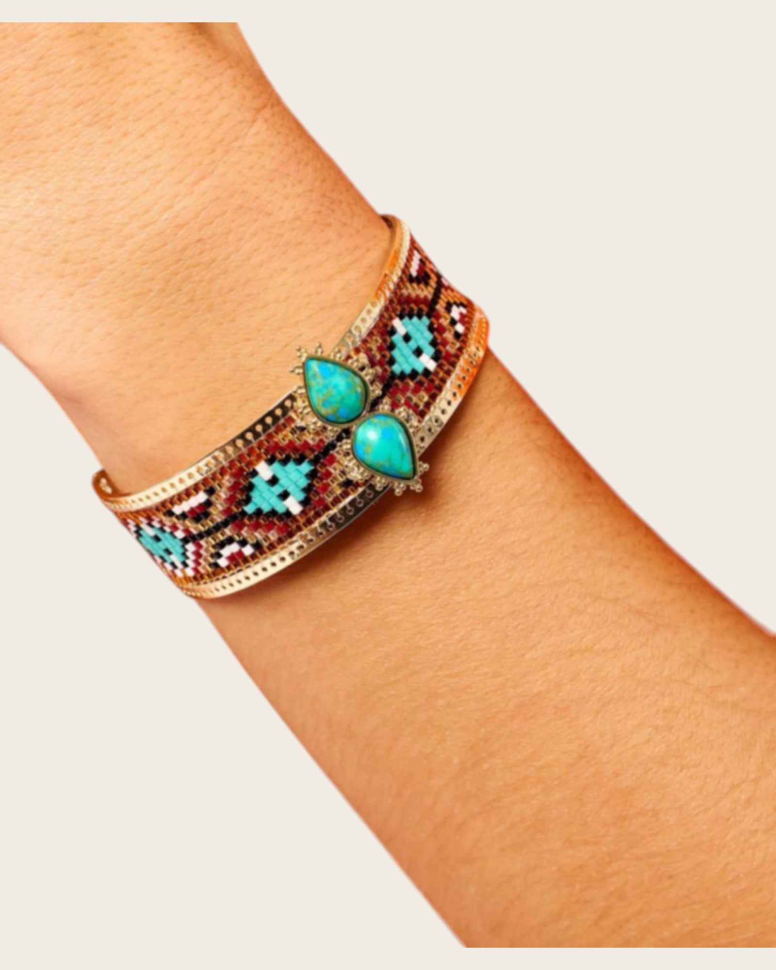HIPANEMA - Bracelet Frisco Turquoise