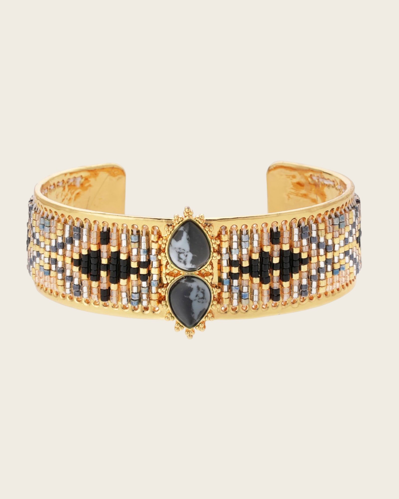HIPANEMA - Bracelet Frisco Noir